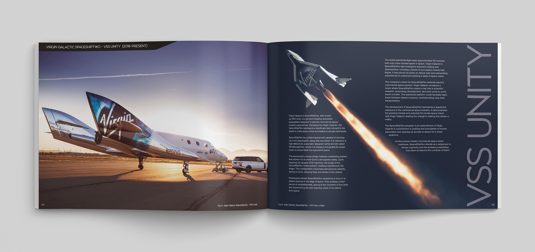 Book Design - Publication - Mockup of inside pages of a book about aviation.