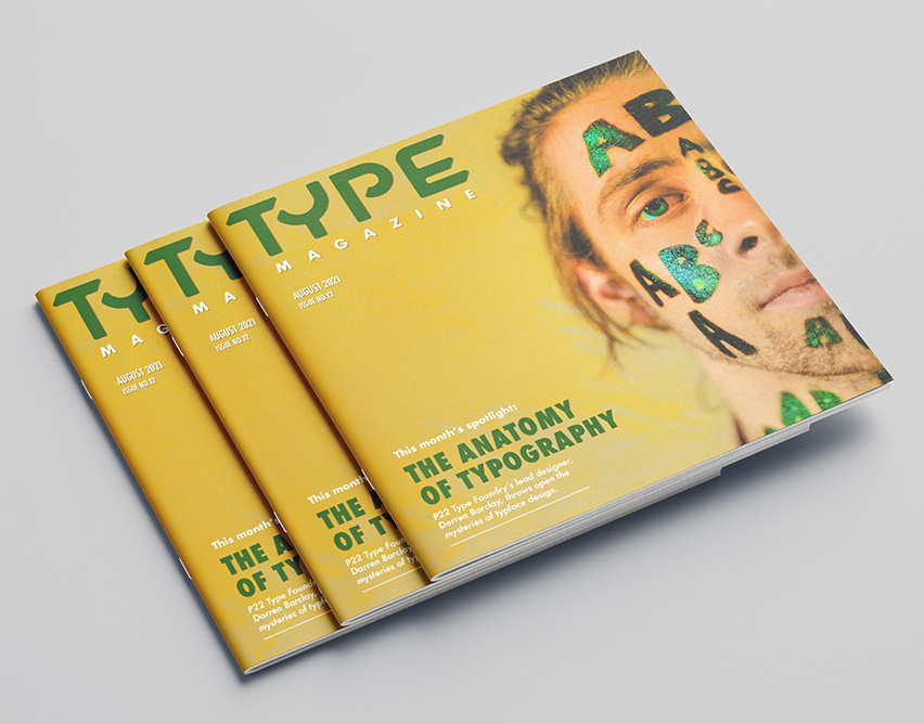 Editorial - Publication - Mockup of magazine cover.